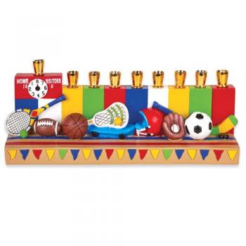 All Sports Hanukkah Menorah